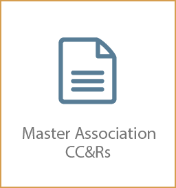 Master Association CC&R's