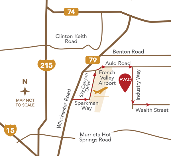 FVAC Driving Map